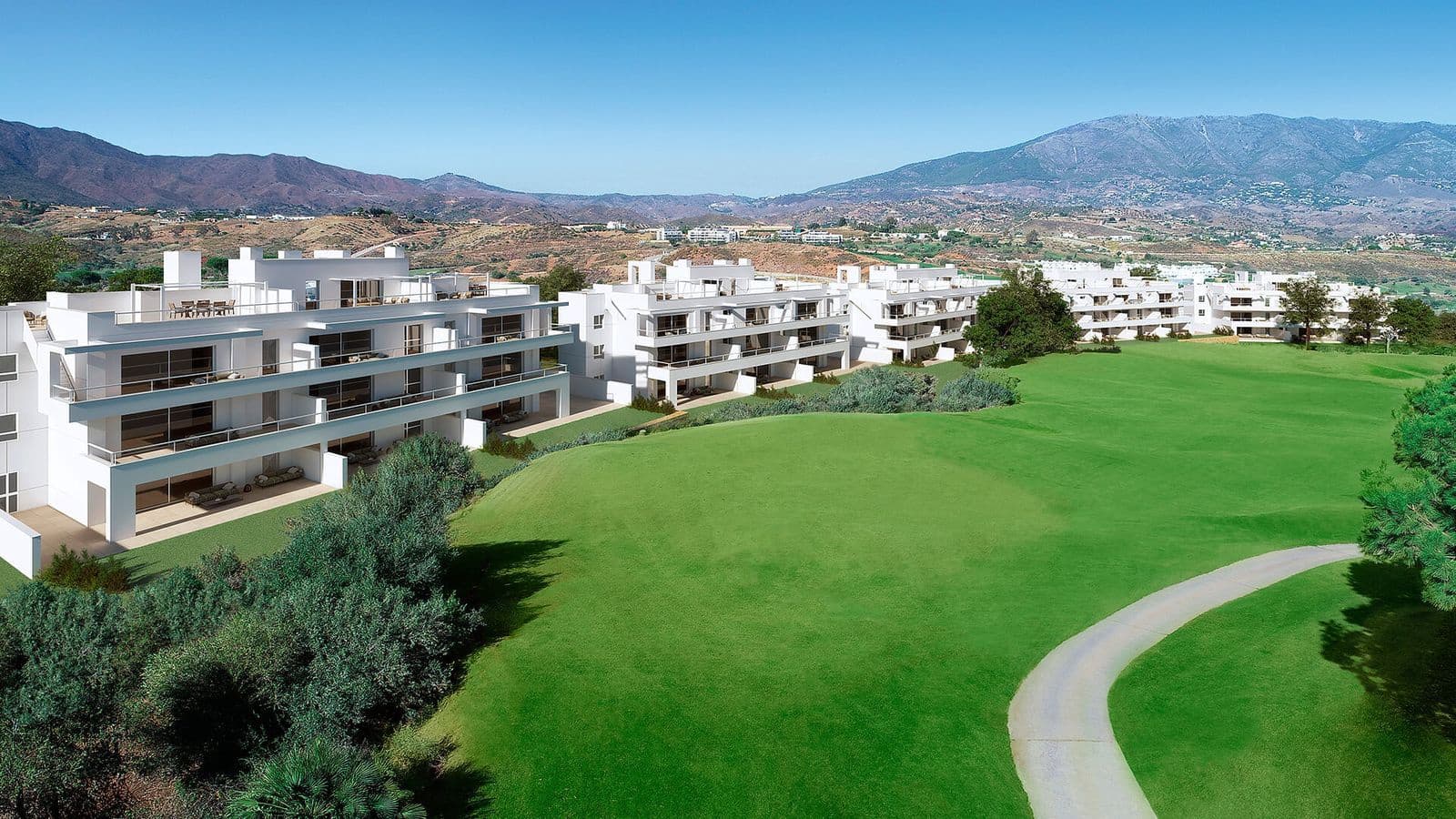 3 sypialnia Apartament na sprzedaż w Mijas z basenem garażem - 400 000 € (Ref: 10004086)