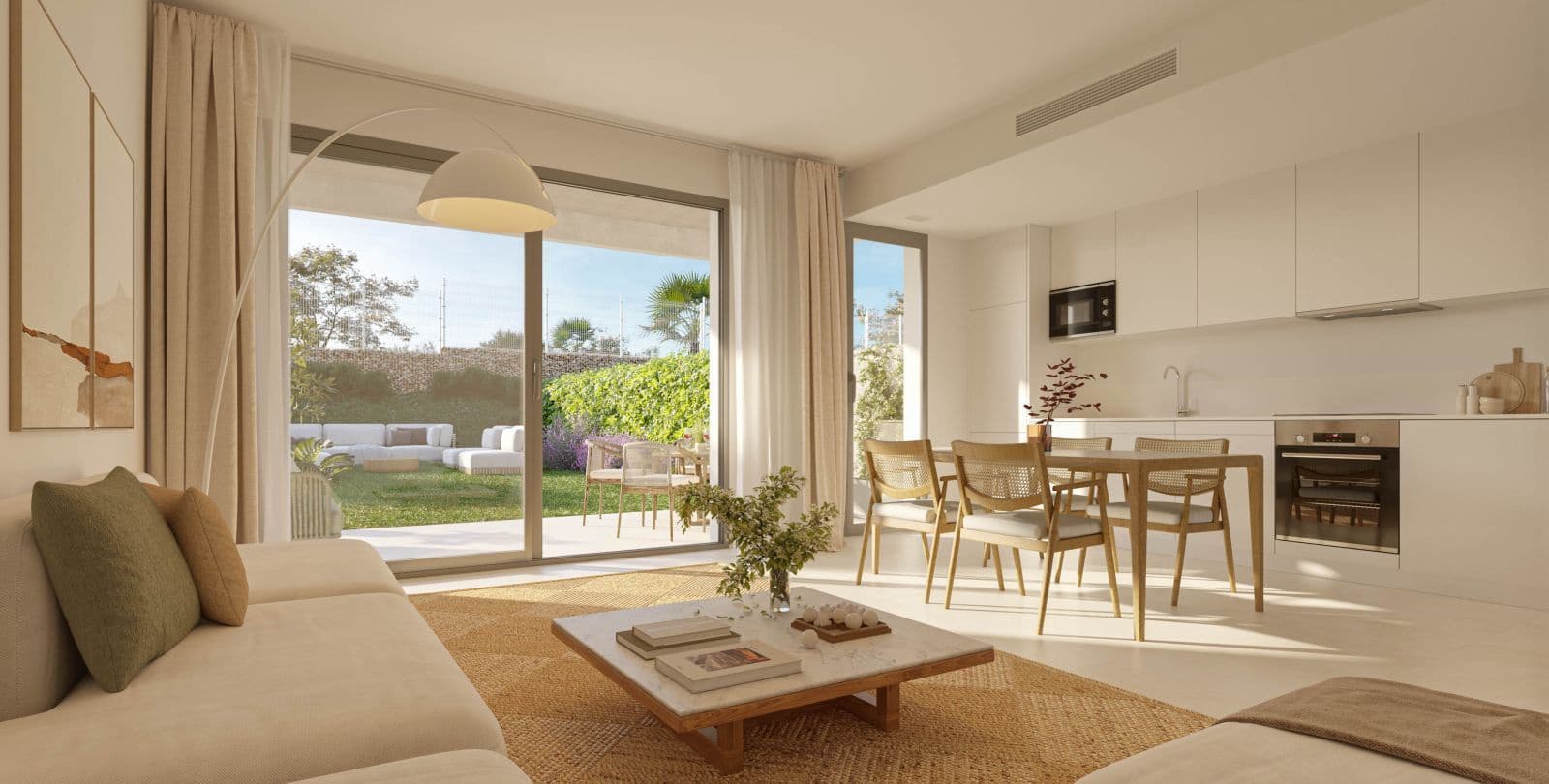 3 soveværelse Lejlighed til salg i Mijas med swimmingpool - € 470.000 (Ref: 10004087)