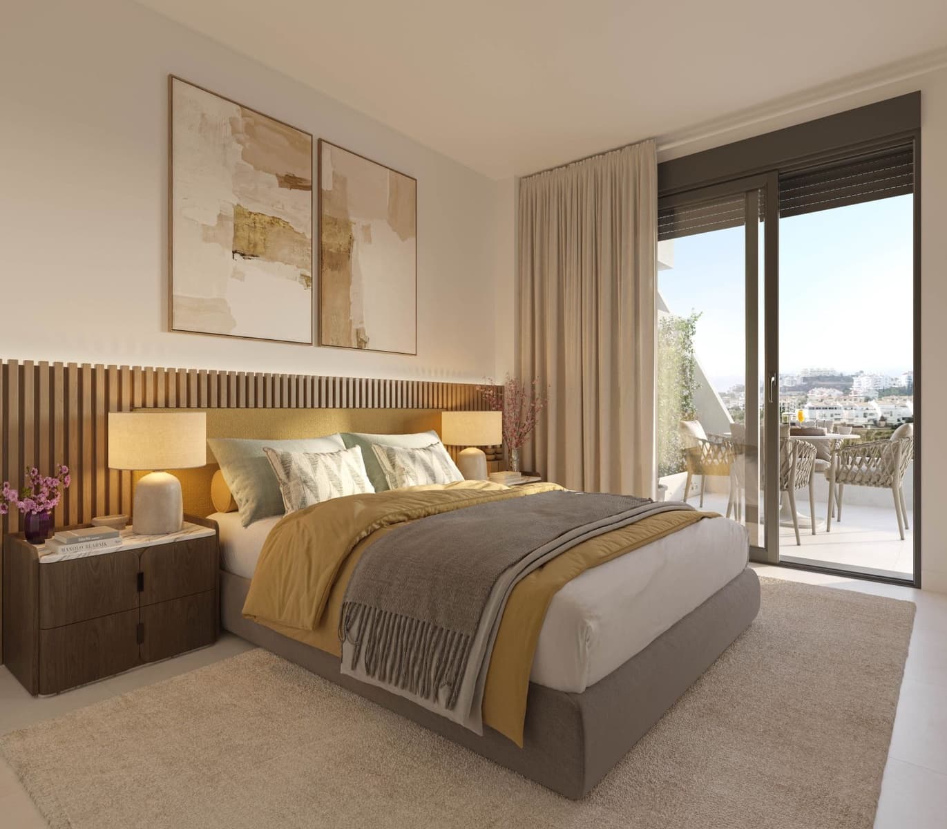 3 soveværelse Lejlighed til salg i Mijas med swimmingpool - € 470.000 (Ref: 10004087)