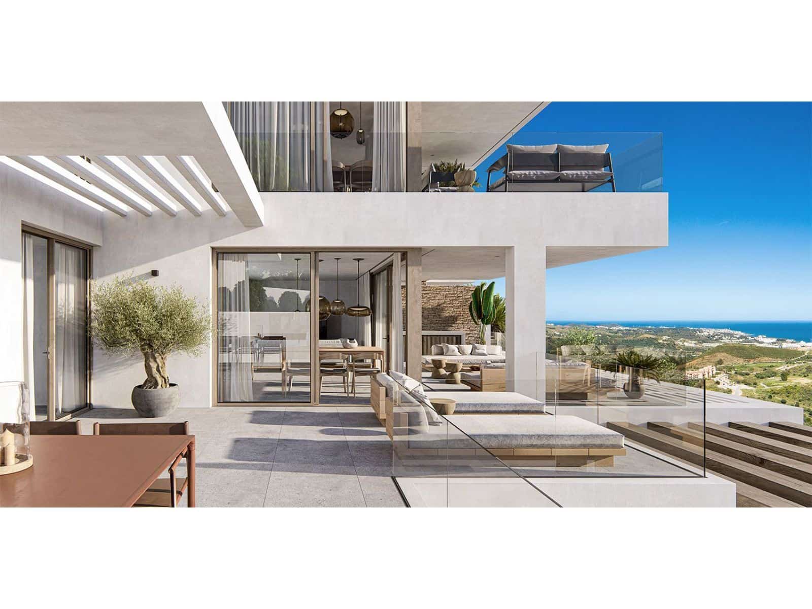 Apartamento de 2 habitaciones en Mijas en venta con piscina garaje - 815.000 € (Ref: 10004098)