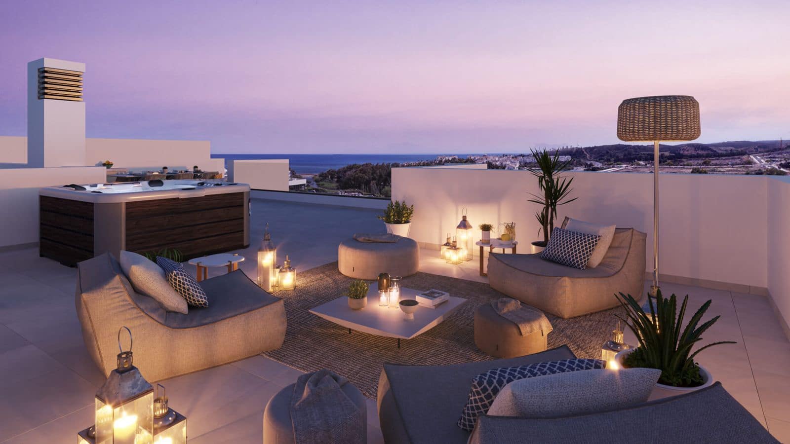 3 slaapkamer Penthouse te koop in Estepona met zwembad garage - € 725.000 (Ref: 10004104)