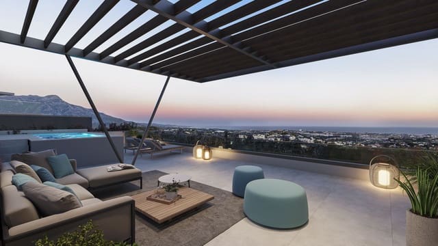 3 slaapkamer Penthouse te koop in La Quinta, Benahavís met zwembad garage - € 1.550.000 (Ref: 10004106)