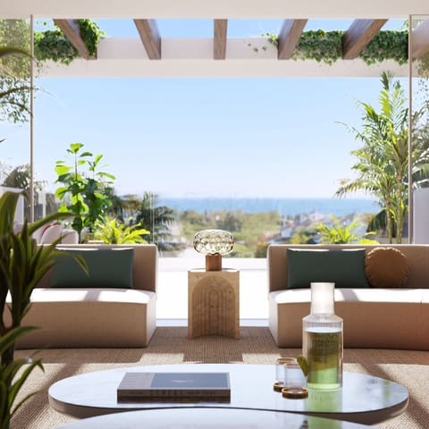 Ático de 4 habitaciones en Lomas De Marbella, Marbella en venta con piscina garaje - 5.350.000 € (Ref: 10004108)