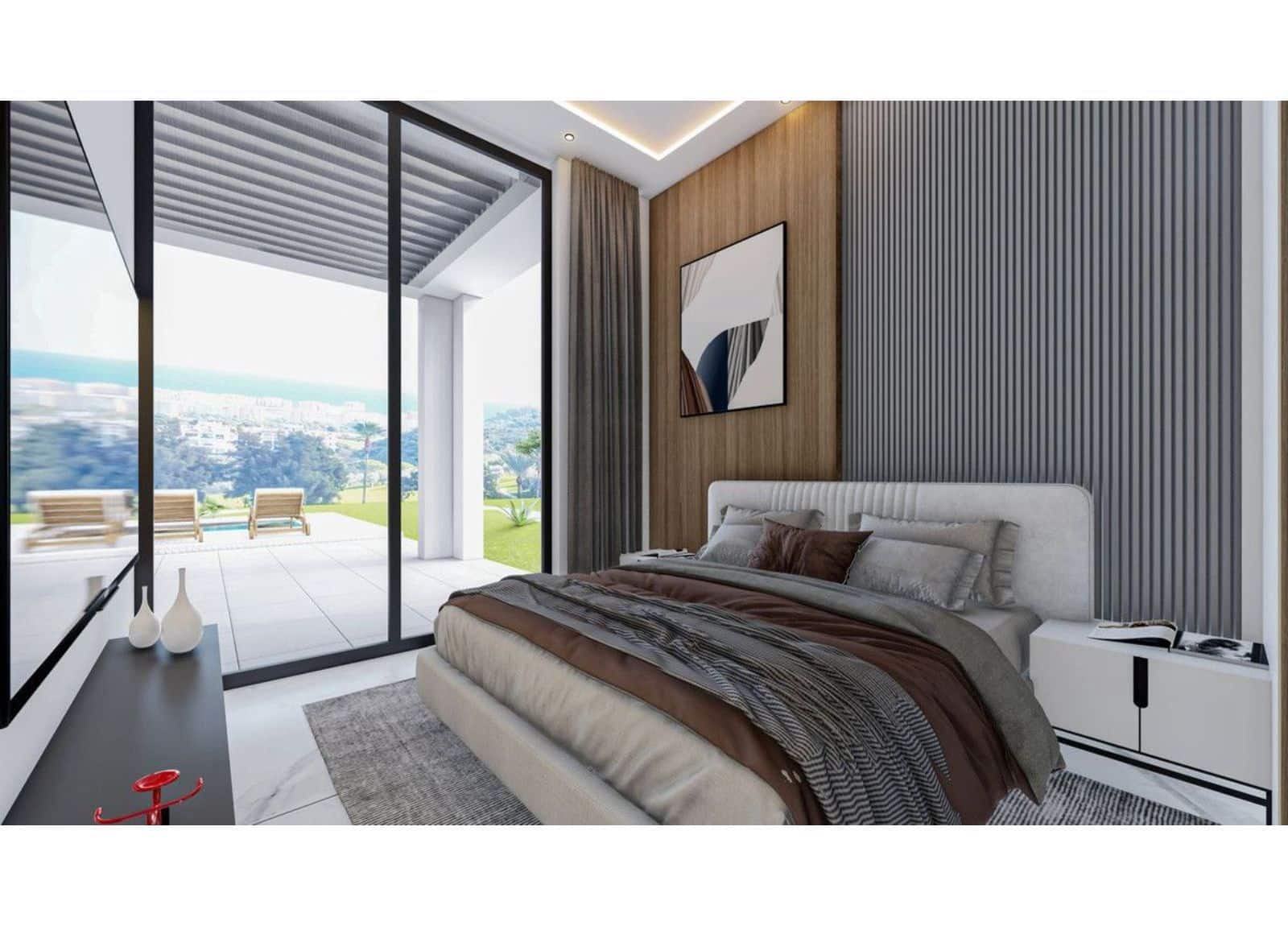 3 soverom Villa til salgs i Mijas med svømmebasseng garasje - € 1 300 000 (Ref: 10005368)