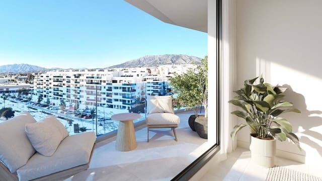 1 soverom Leilighet til salgs i Las Flores, Mijas med svømmebasseng garasje - € 250 800 (Ref: 10005419)