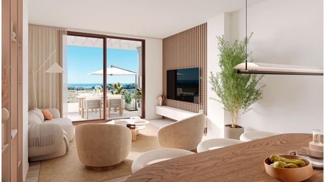 2 soverom Leilighet til salgs i Hipódromo - Cerrado del Águila, Mijas med svømmebasseng garasje - € 395 000 (Ref: 10005448)