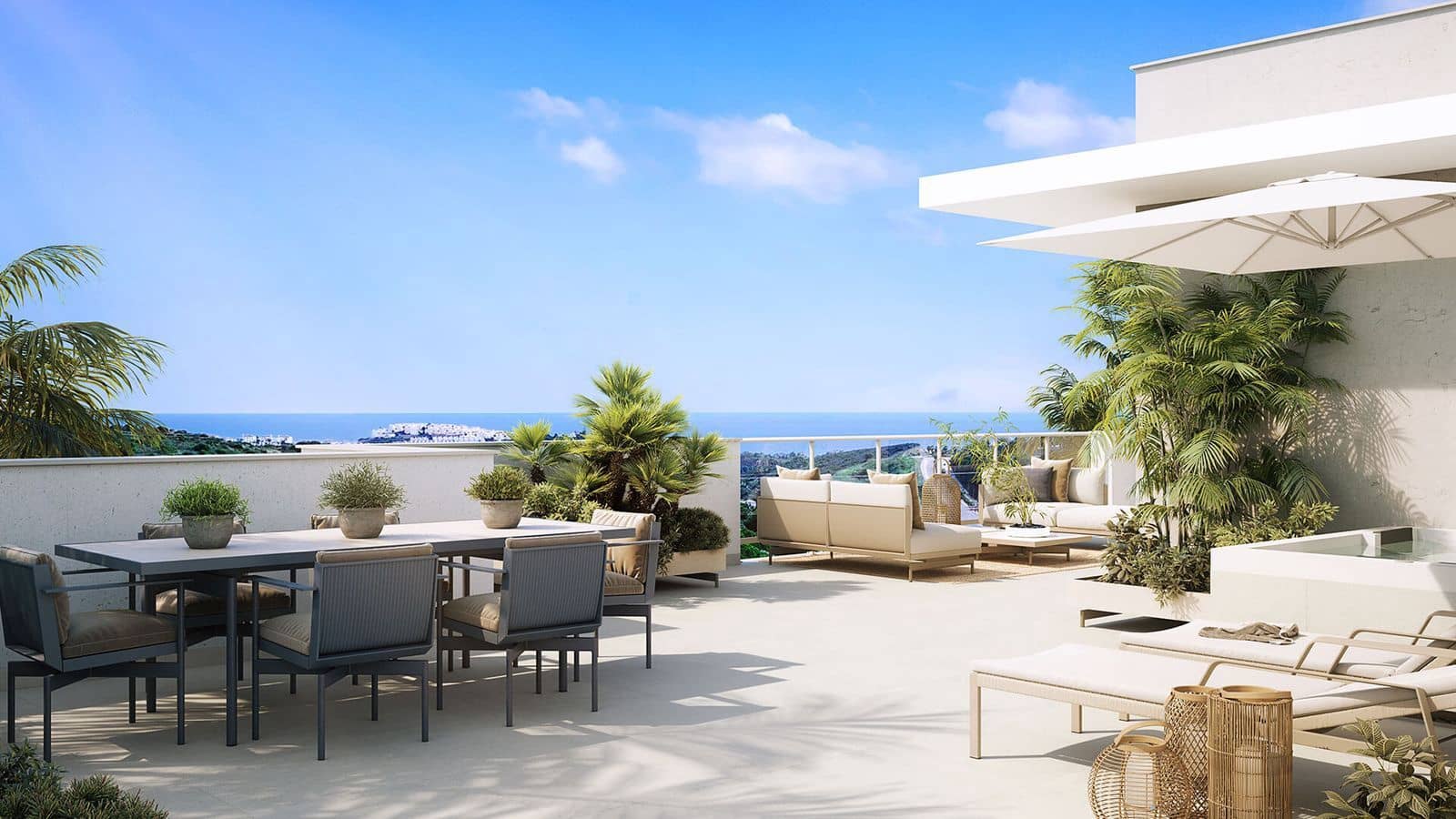 2 soverom Leilighet til salgs i Casares med svømmebasseng garasje - € 428 000 (Ref: 10005461)