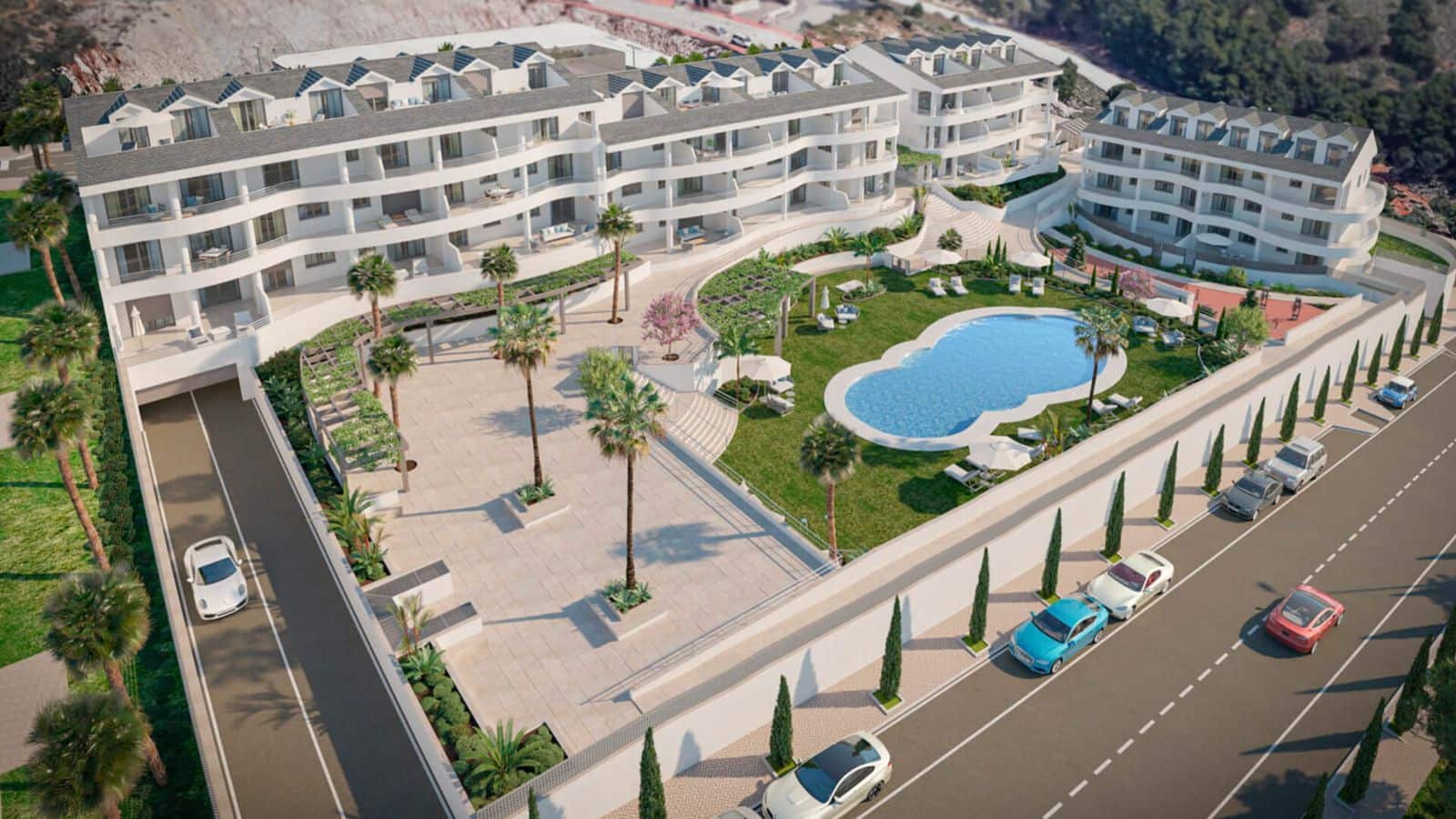 3 makuuhuone Huoneisto myytävänä paikassa Benalmadena mukana uima-altaan 
autotalli - 524 000 € (Ref: 10005485)