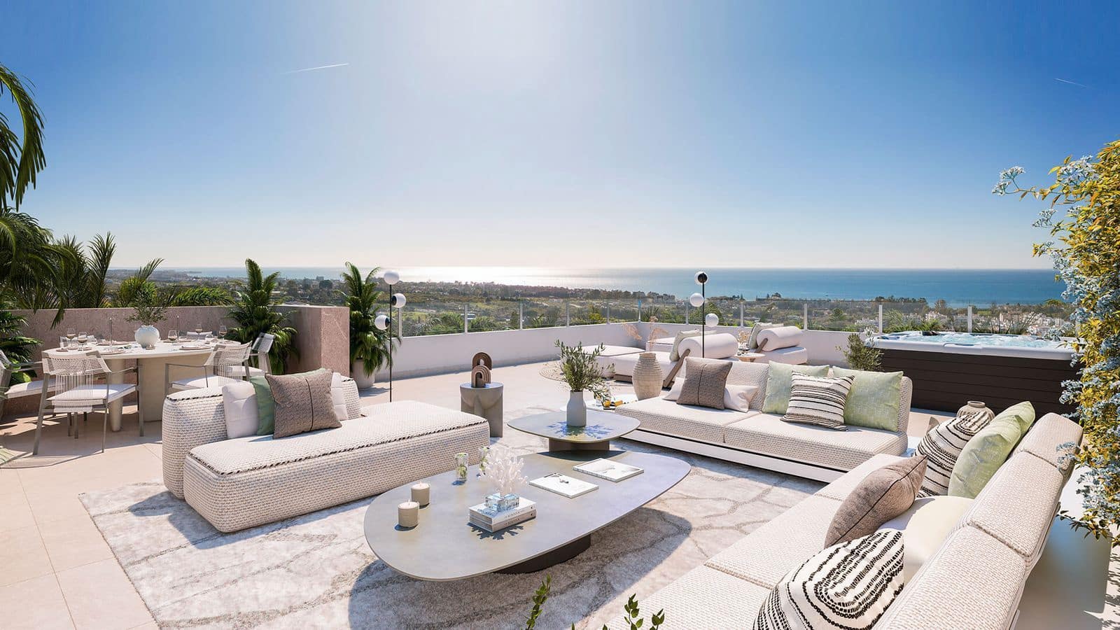 1 soverom Leilighet til salgs i New Golden Mile med svømmebasseng garasje - € 464 000 (Ref: 10005486)