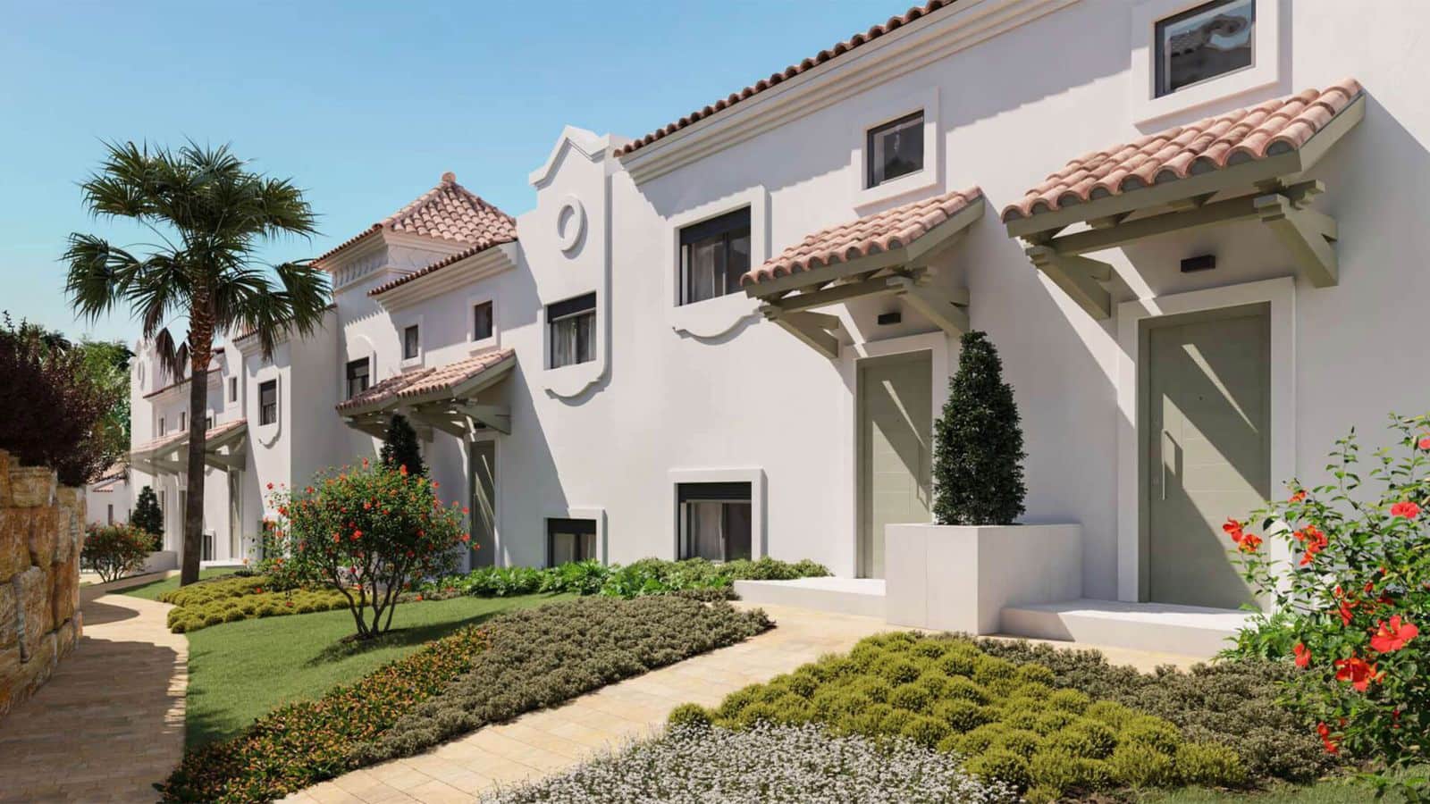 3 soveværelse Byhus til salg i Estepona med swimmingpool garage - € 470.250 (Ref: 10005489)