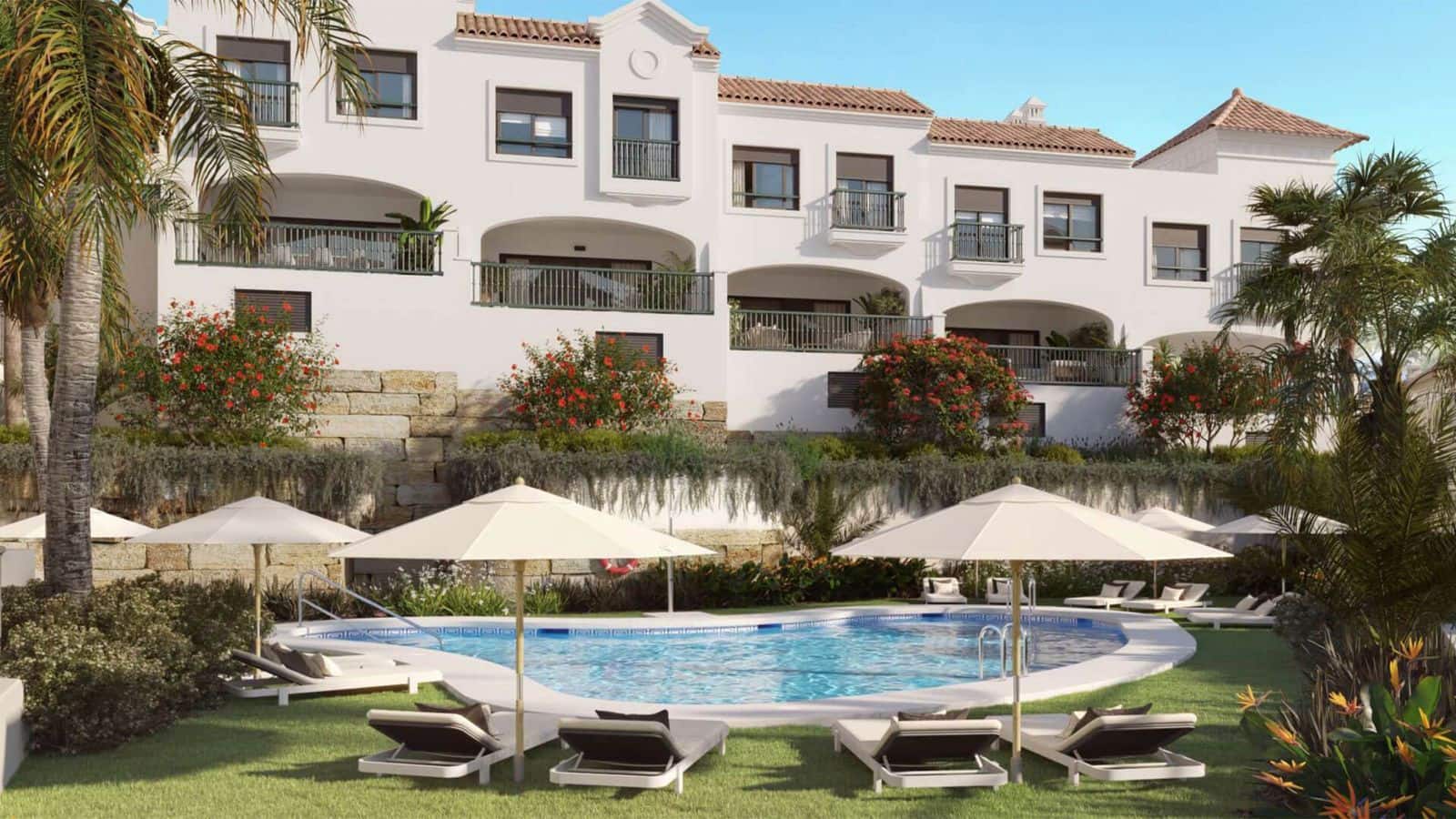 3 soveværelse Byhus til salg i Estepona med swimmingpool garage - € 470.250 (Ref: 10005489)