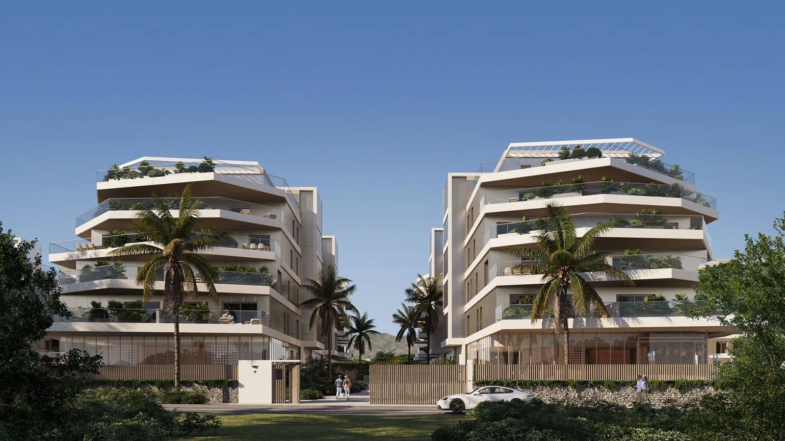 2 soveværelse Lejlighed til salg i Mijas med swimmingpool garage - € 458.000 (Ref: 10005494)