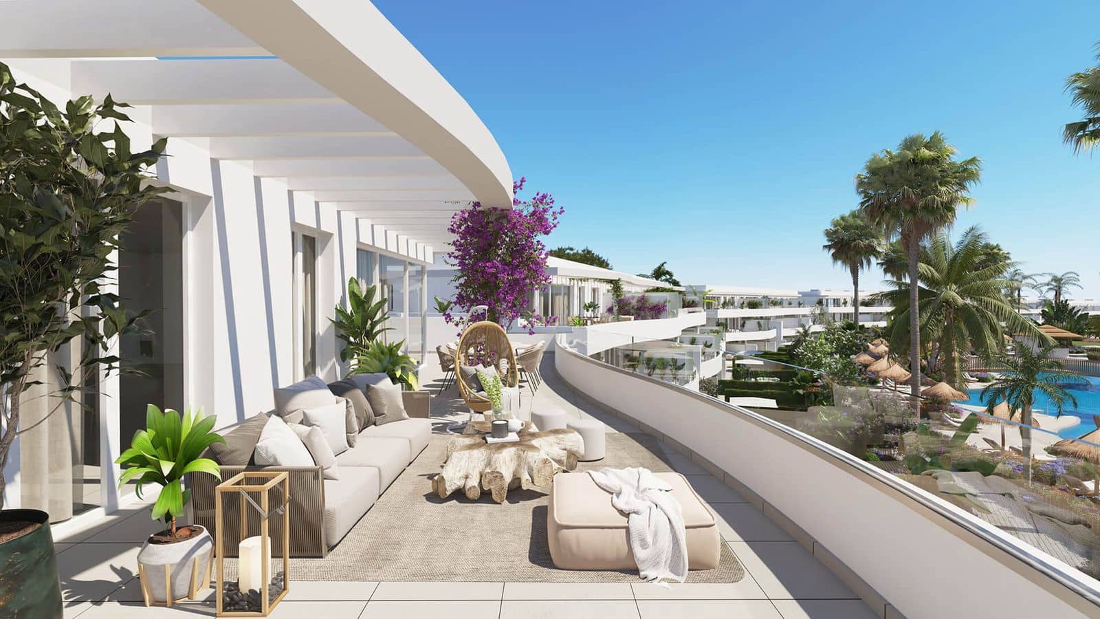 2 soverom Leilighet til salgs i La Alcaidesa med svømmebasseng garasje - € 549 000 (Ref: 10005517)