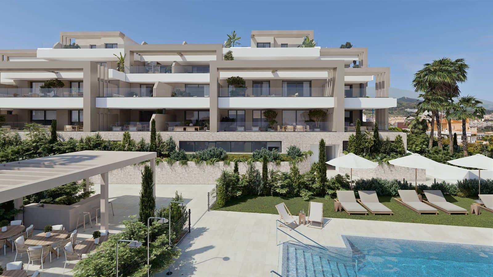 2 soveværelse Lejlighed til salg i Estepona med swimmingpool garage - € 590.000 (Ref: 10005531)