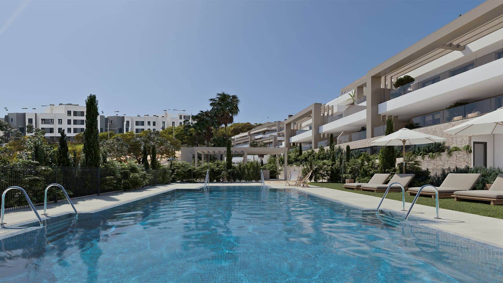 2 soveværelse Lejlighed til salg i Estepona med swimmingpool garage - € 590.000 (Ref: 10005531)