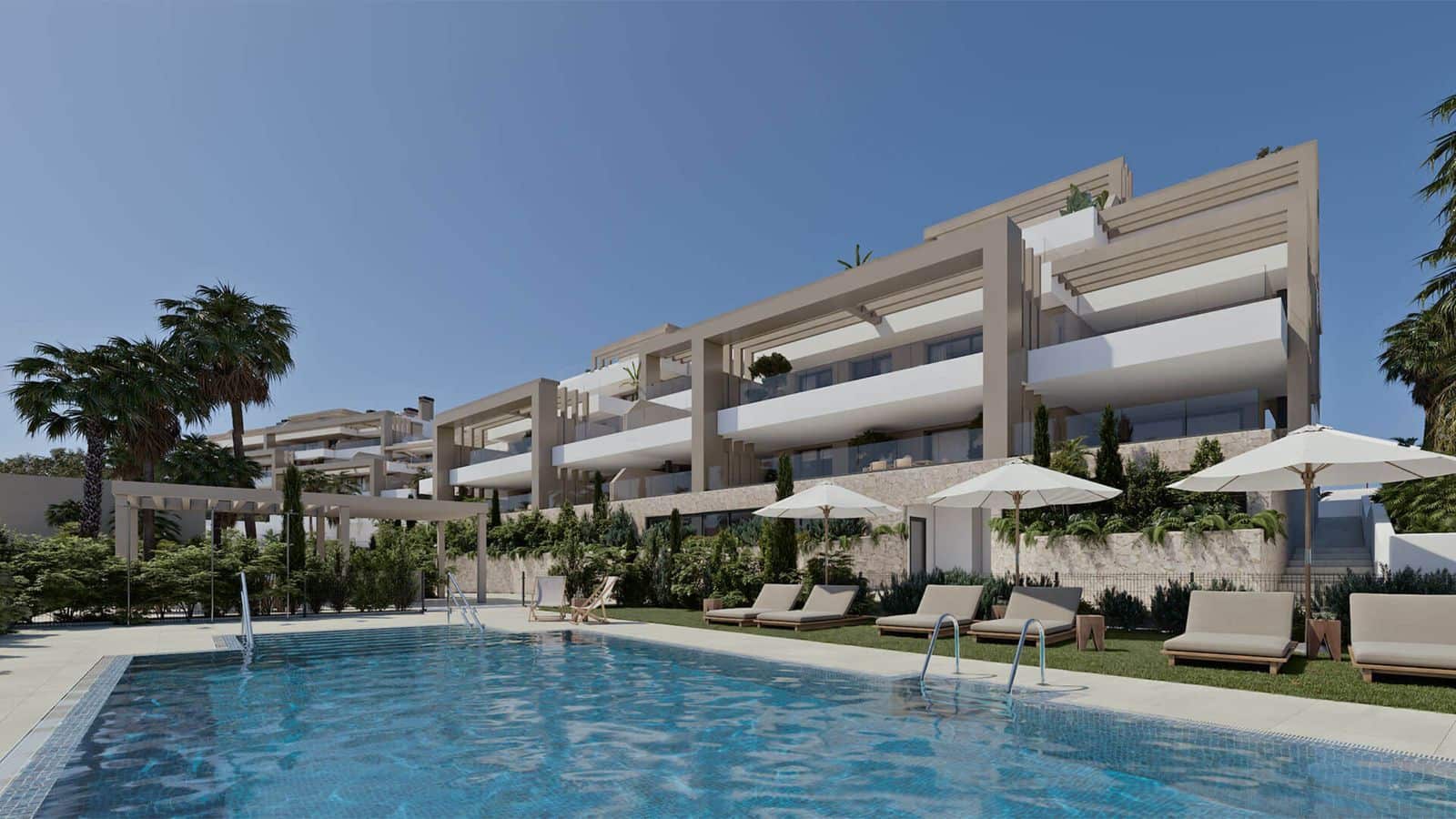 2 soveværelse Lejlighed til salg i Estepona med swimmingpool garage - € 590.000 (Ref: 10005531)