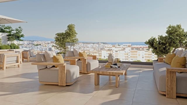 2 soveværelse Lejlighed til salg i Huerta Nueva, Estepona med swimmingpool garage - € 570.000 (Ref: 10005536)