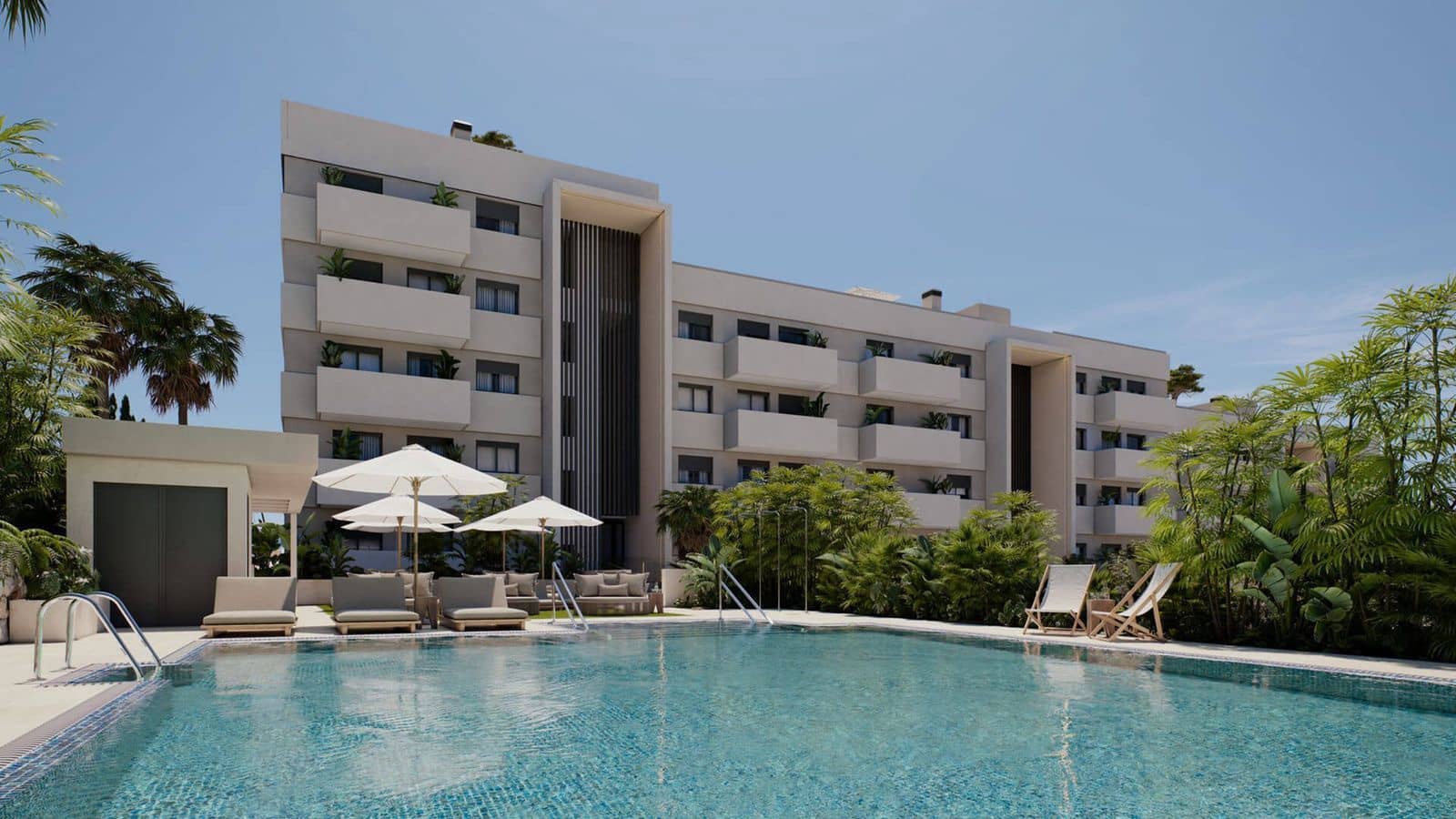 2 soveværelse Lejlighed til salg i Estepona med swimmingpool garage - € 570.000 (Ref: 10005536)