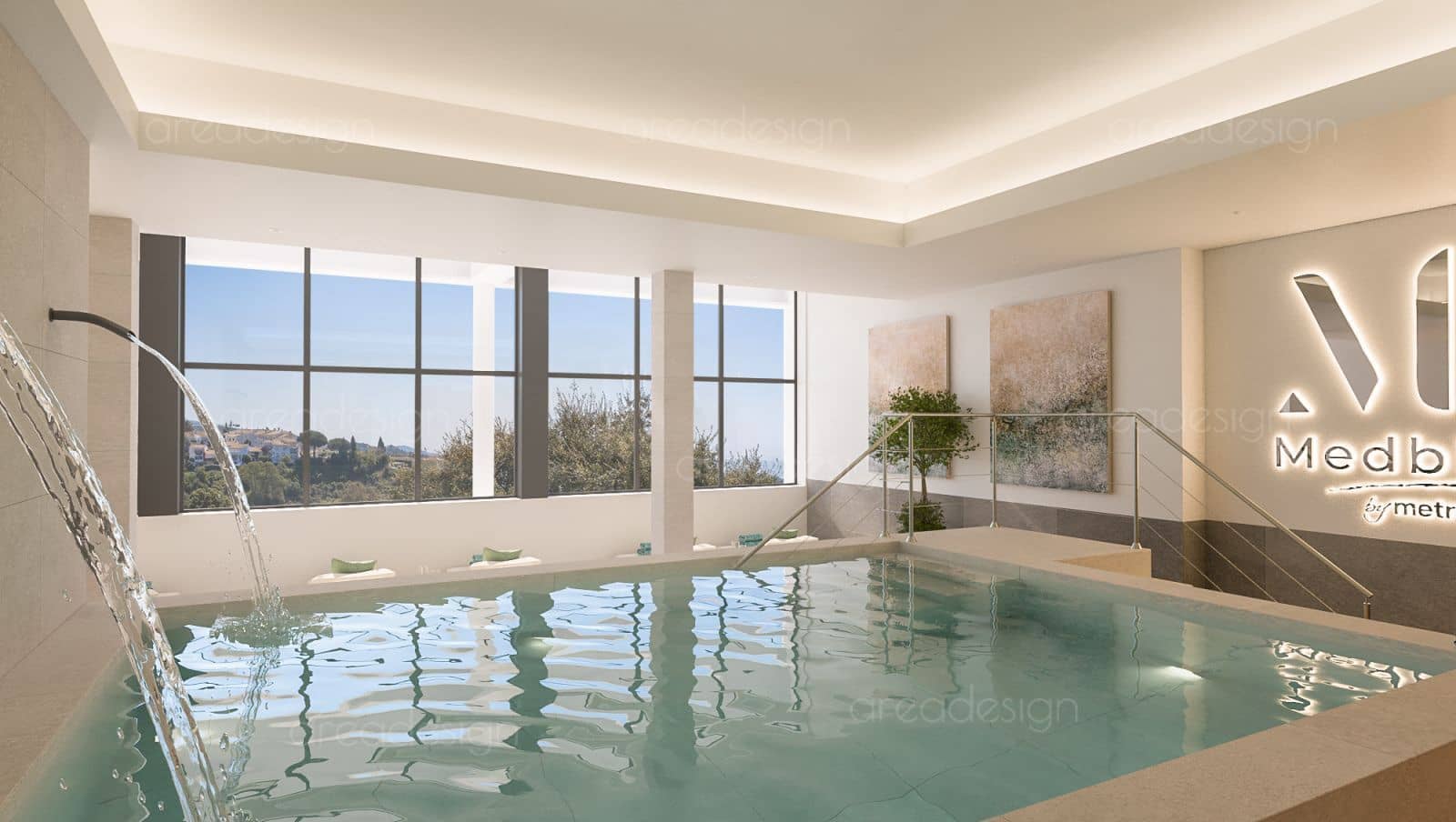 2 sypialnia Apartament na sprzedaż w Los Monteros z basenem garażem - 499 000 € (Ref: 10005557)