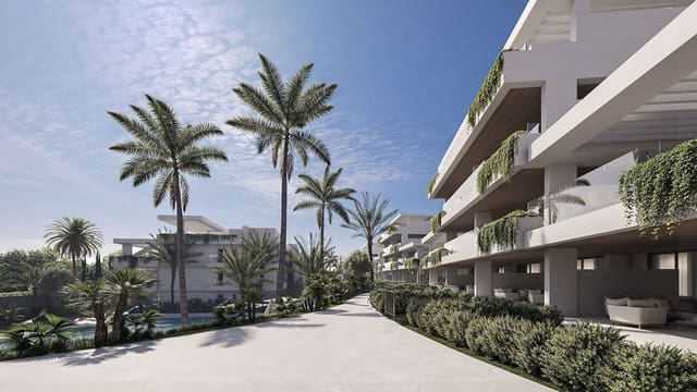2 Zimmer Apartment zu verkaufen in Los Llanos, Estepona mit Pool Garage - 669.465 € (Ref: 10006401)