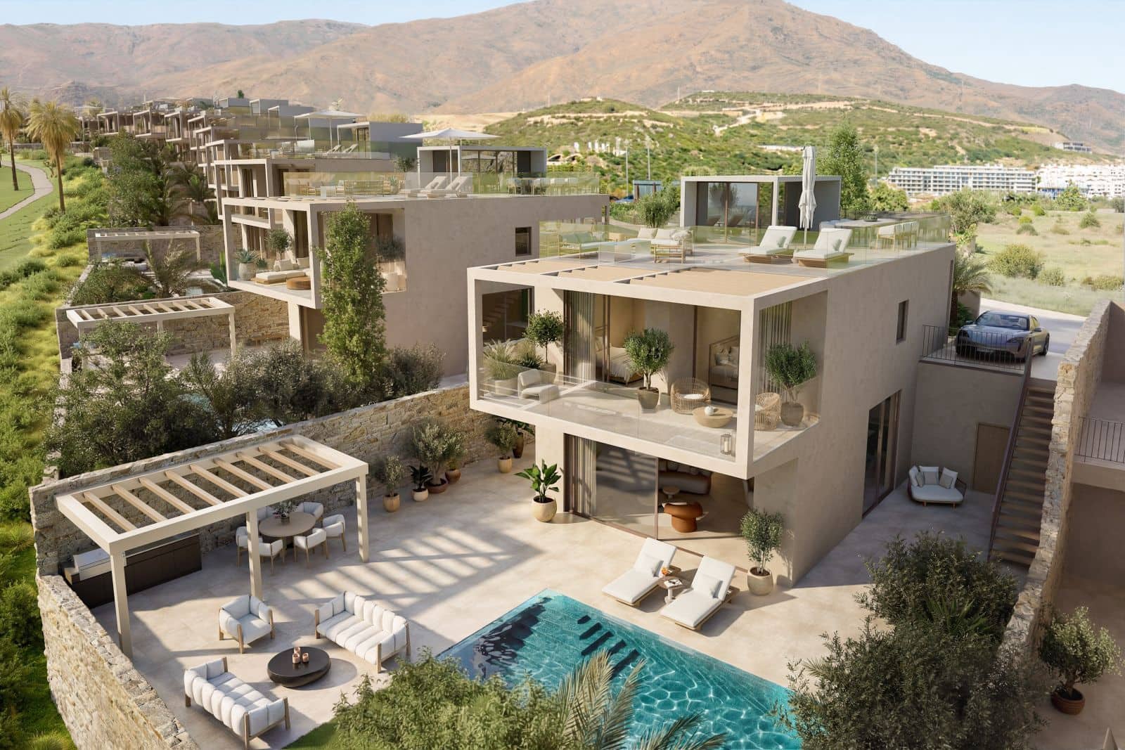 3 soveværelse Villa til salg i Estepona med swimmingpool garage - € 1.620.000 (Ref: 10006446)