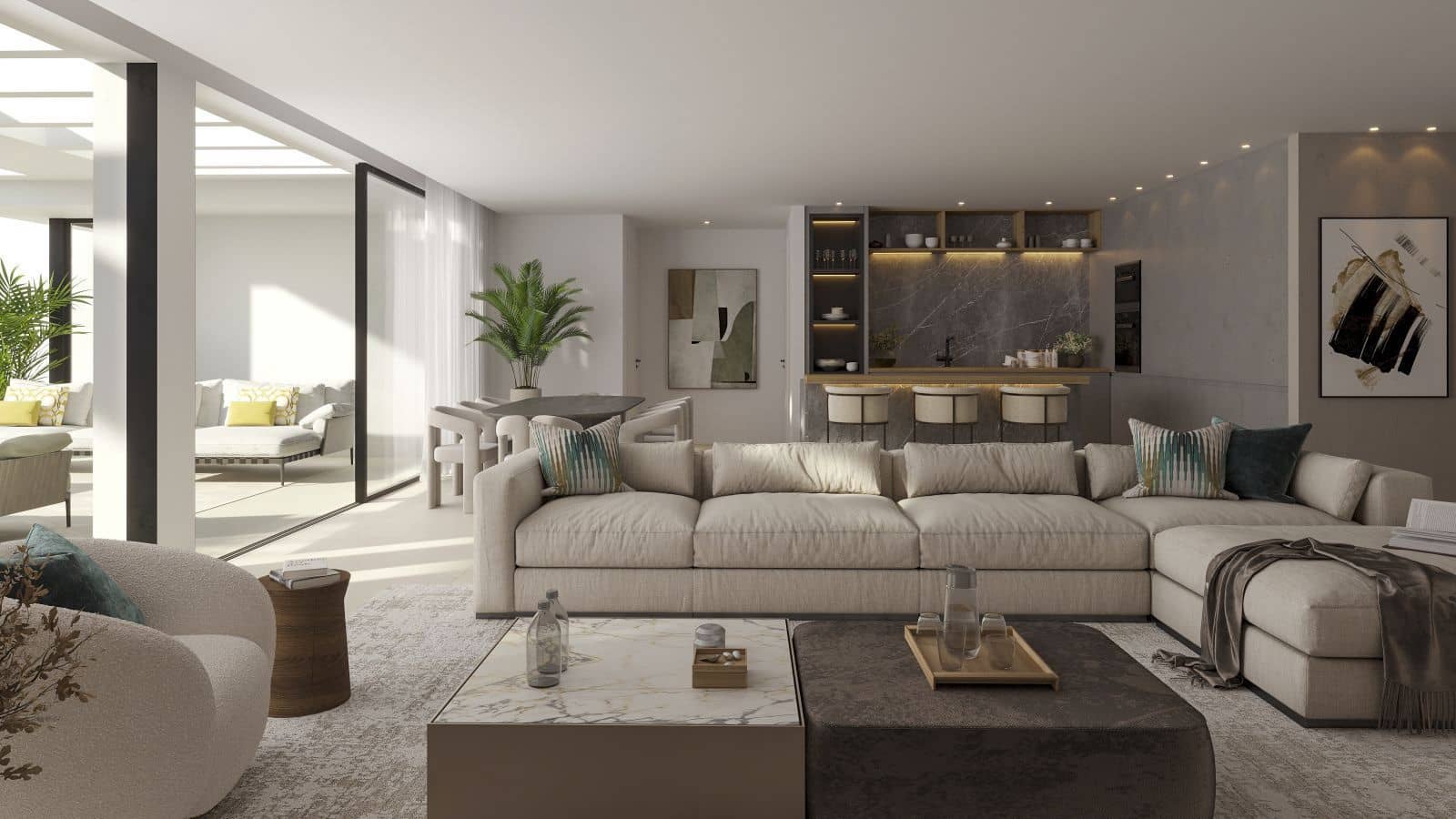 2 soverom Leilighet til salgs i Estepona med svømmebasseng garasje - € 695 000 (Ref: 10006453)
