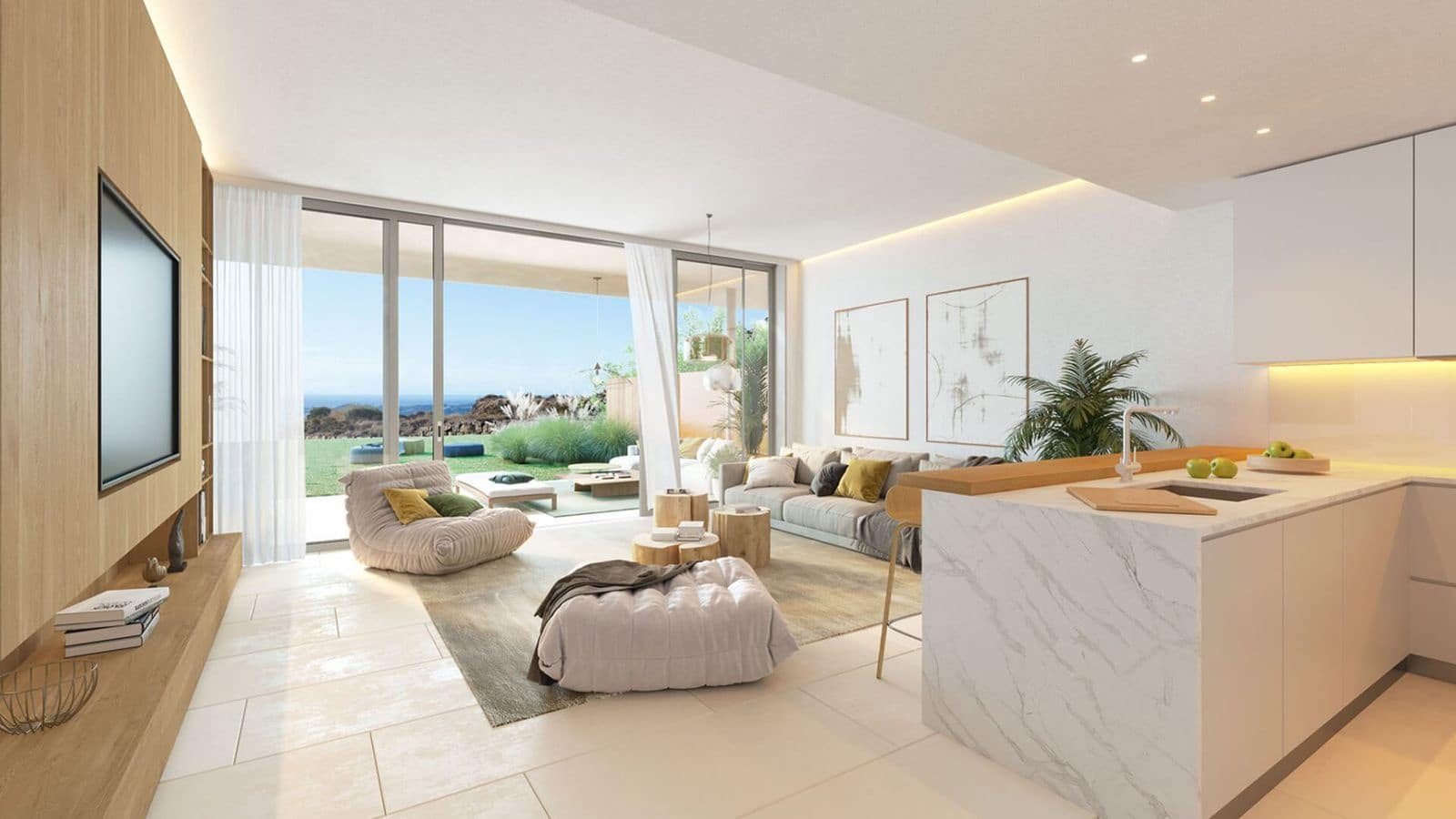 3 quarto Penthouse para venda em Mijas com piscina garagem - 1 190 000 € (Ref: 10006507)