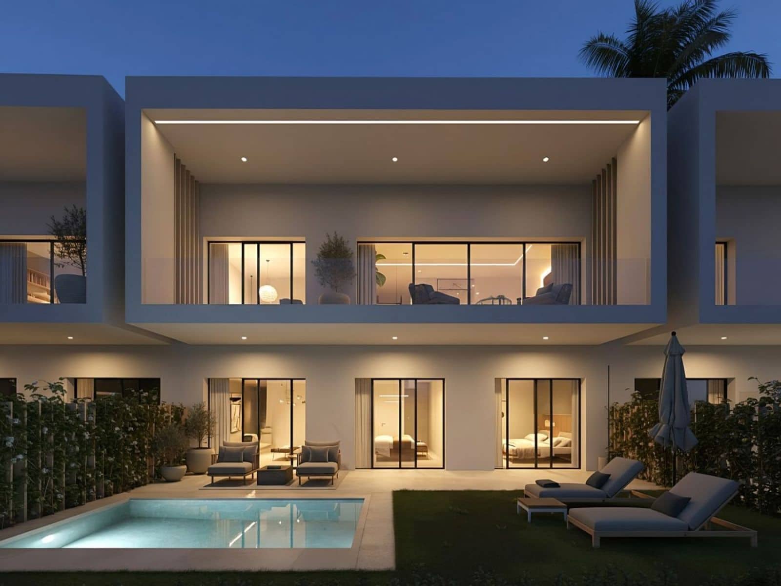 3 soverom Kjedet enebolig til salgs i Casares med svømmebasseng garasje - € 1 200 000 (Ref: 10006508)