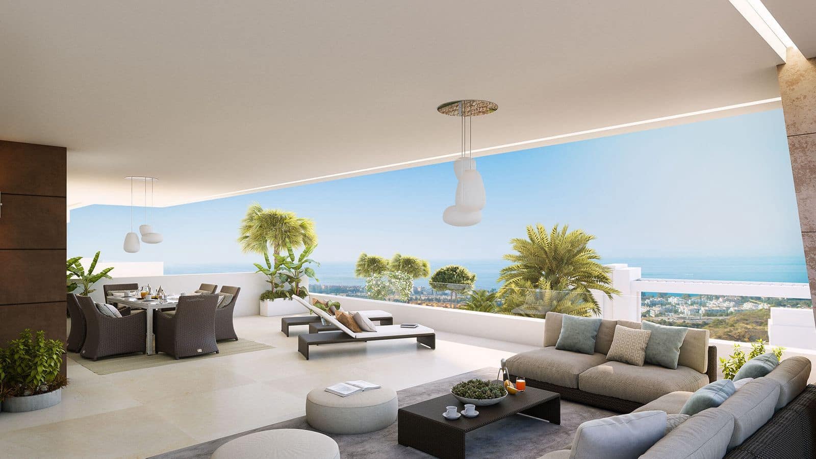 3 sovrum Lägenhet till salu i New Golden Mile med pool garage - 1 372 710 € (Ref: 10006511)