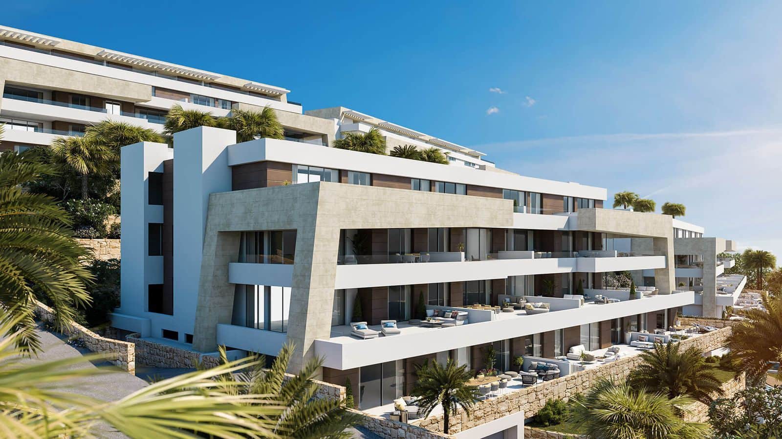 3 sovrum Lägenhet till salu i New Golden Mile med pool garage - 1 372 710 € (Ref: 10006511)
