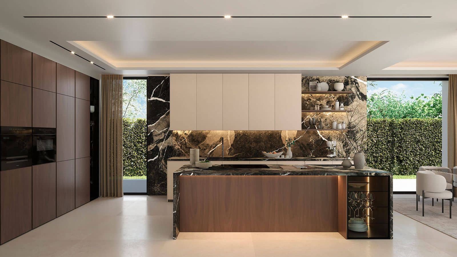 5 sypialnia Willa na sprzedaż w Bel-Air z basenem garażem - 2 400 000 € (Ref: 10006538)