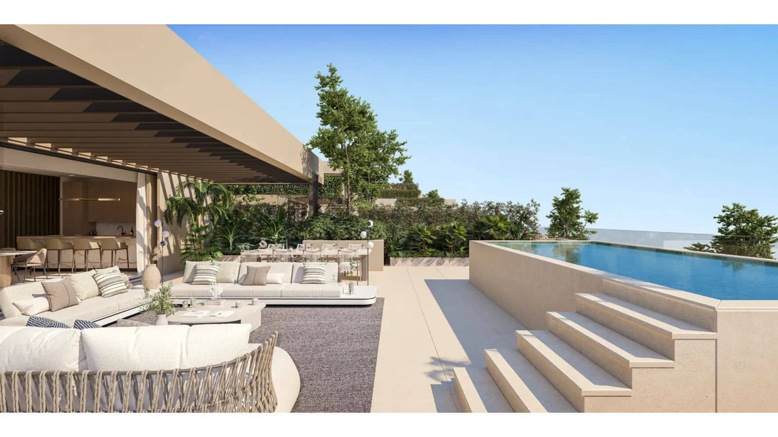 3 bedroom Semi-detached Villa for sale in Benahavis with pool garage - € 2,400,000 (Ref: 10006540)