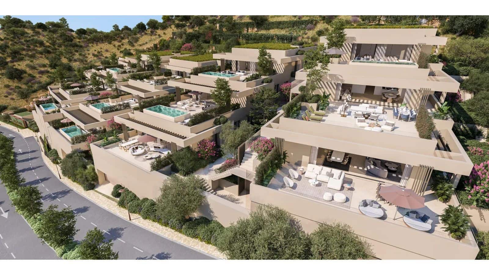 3 bedroom Semi-detached Villa for sale in Benahavis with pool garage - € 2,400,000 (Ref: 10006540)