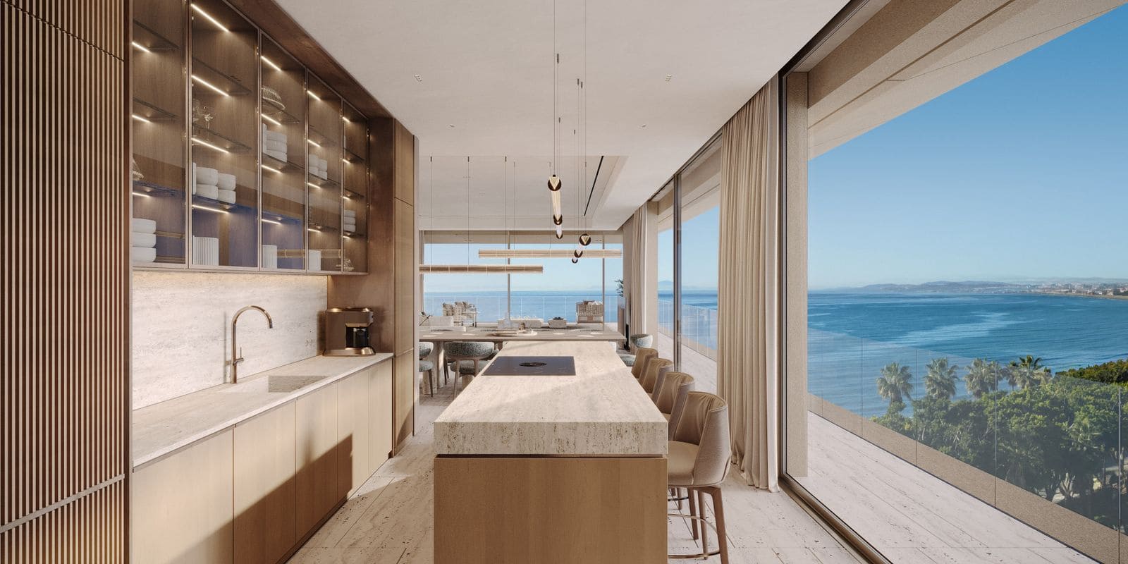 Apartamento de 3 habitaciones en Estepona en venta con piscina garaje - 3.550.000 € (Ref: 10006548)
