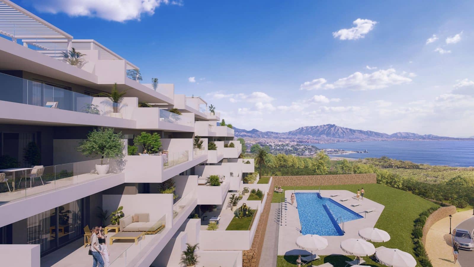 3 quarto Apartamento para venda em Manilva com piscina garagem - 398 000 € (Ref: 10006575)