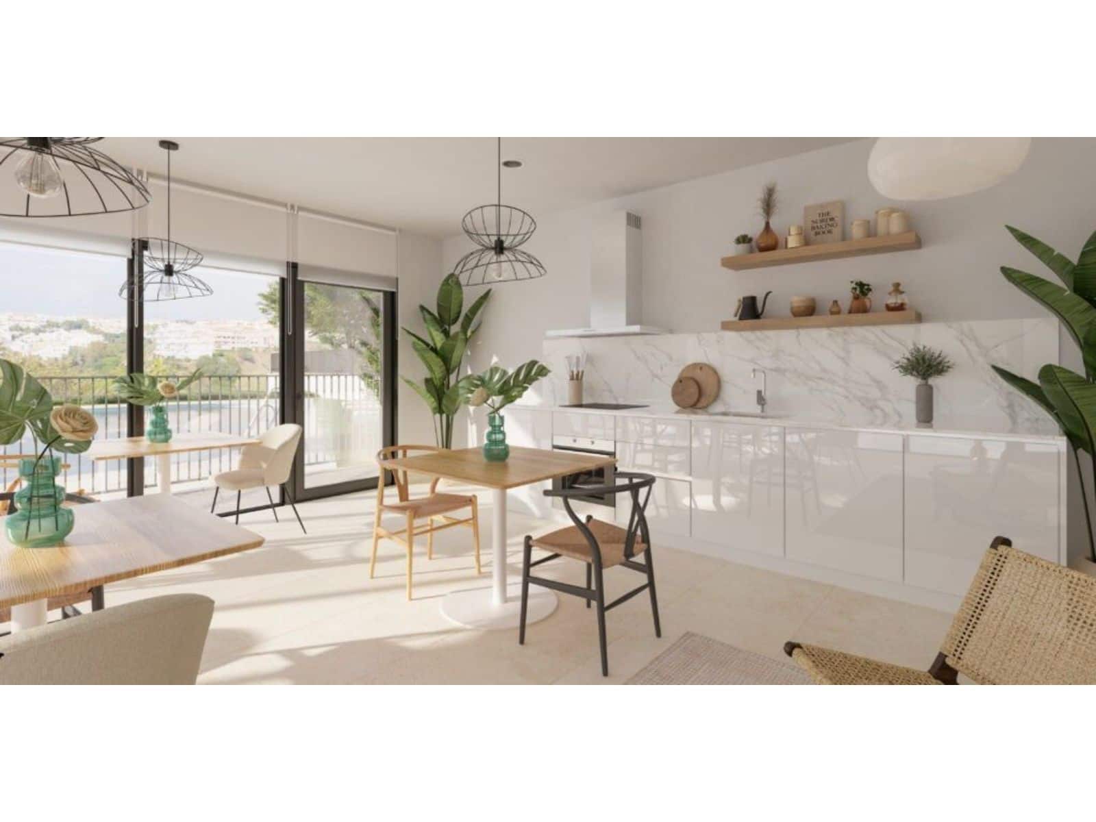 2 Zimmer Apartment zu verkaufen in Mijas mit Pool Garage - 491.800 € (Ref: 10006580)