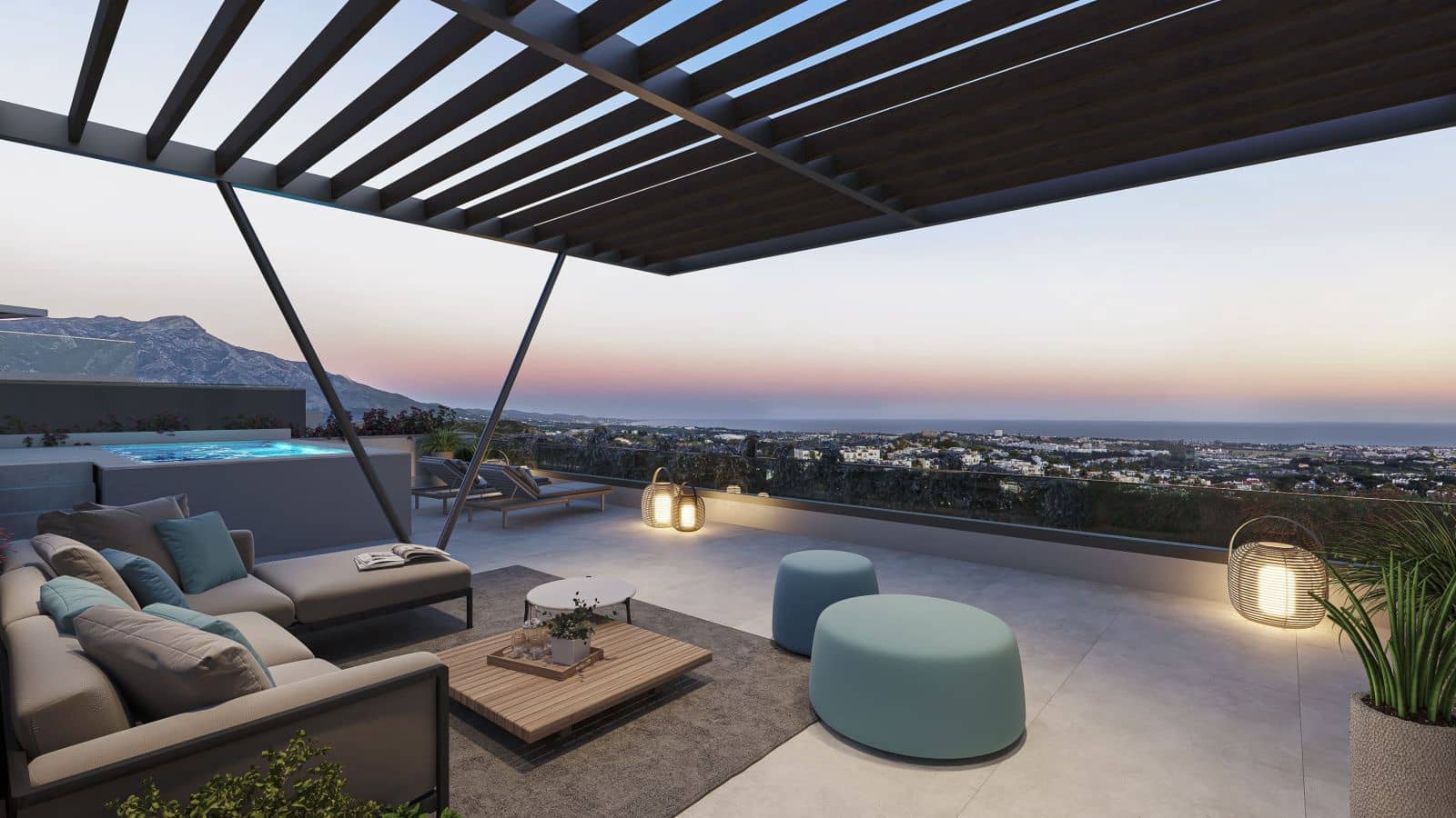 3 bedroom Penthouse for sale in Benahavis with pool garage - € 1,550,000 (Ref: 10006592)