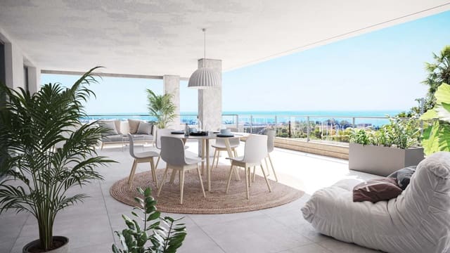 2 soveværelse Penthouse til salg i Alto de los Monteros, Marbella med swimmingpool garage - € 575.000 (Ref: 10007264)