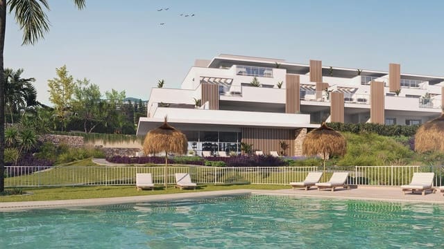 2 soverom Leilighet til salgs i Doña Julia Golf, Casares med svømmebasseng garasje - € 428 000 (Ref: 10007347)