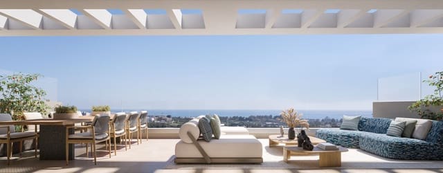 2 soveværelse Lejlighed til salg i La Concha - Resina Golf, Estepona med swimmingpool garage - € 449.000 (Ref: 10007364)