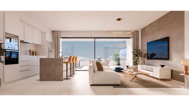 Apartamento de 2 habitaciones en El Padrón, Estepona en venta con piscina garaje - 502.000 € (Ref: 10007383)