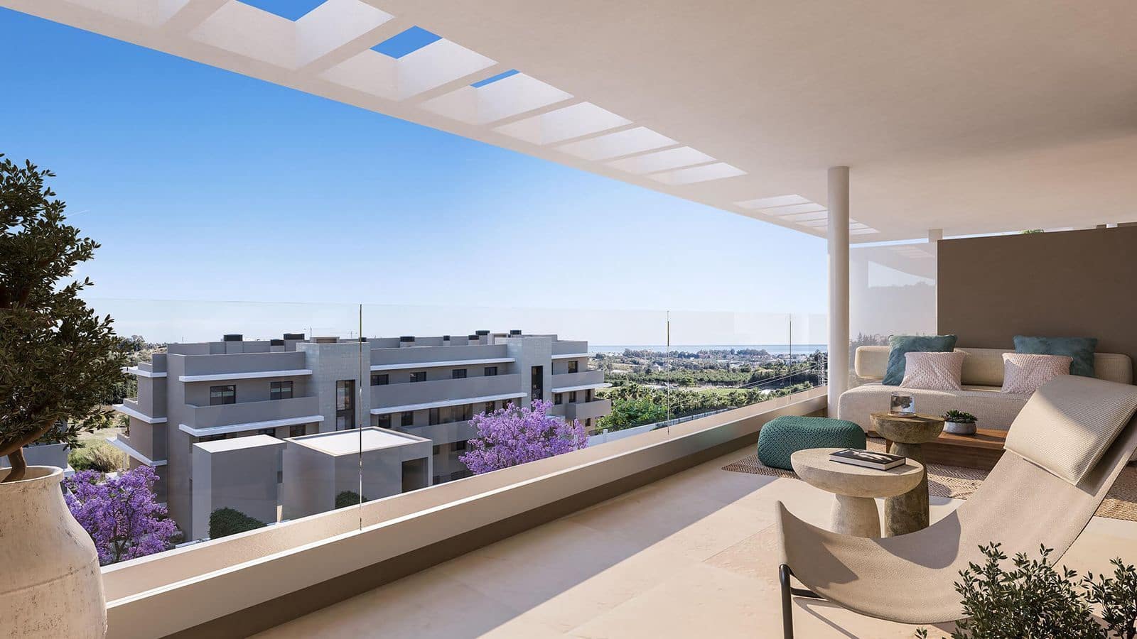 3 soverom Leilighet til salgs i New Golden Mile med svømmebasseng garasje - € 575 000 (Ref: 10007395)