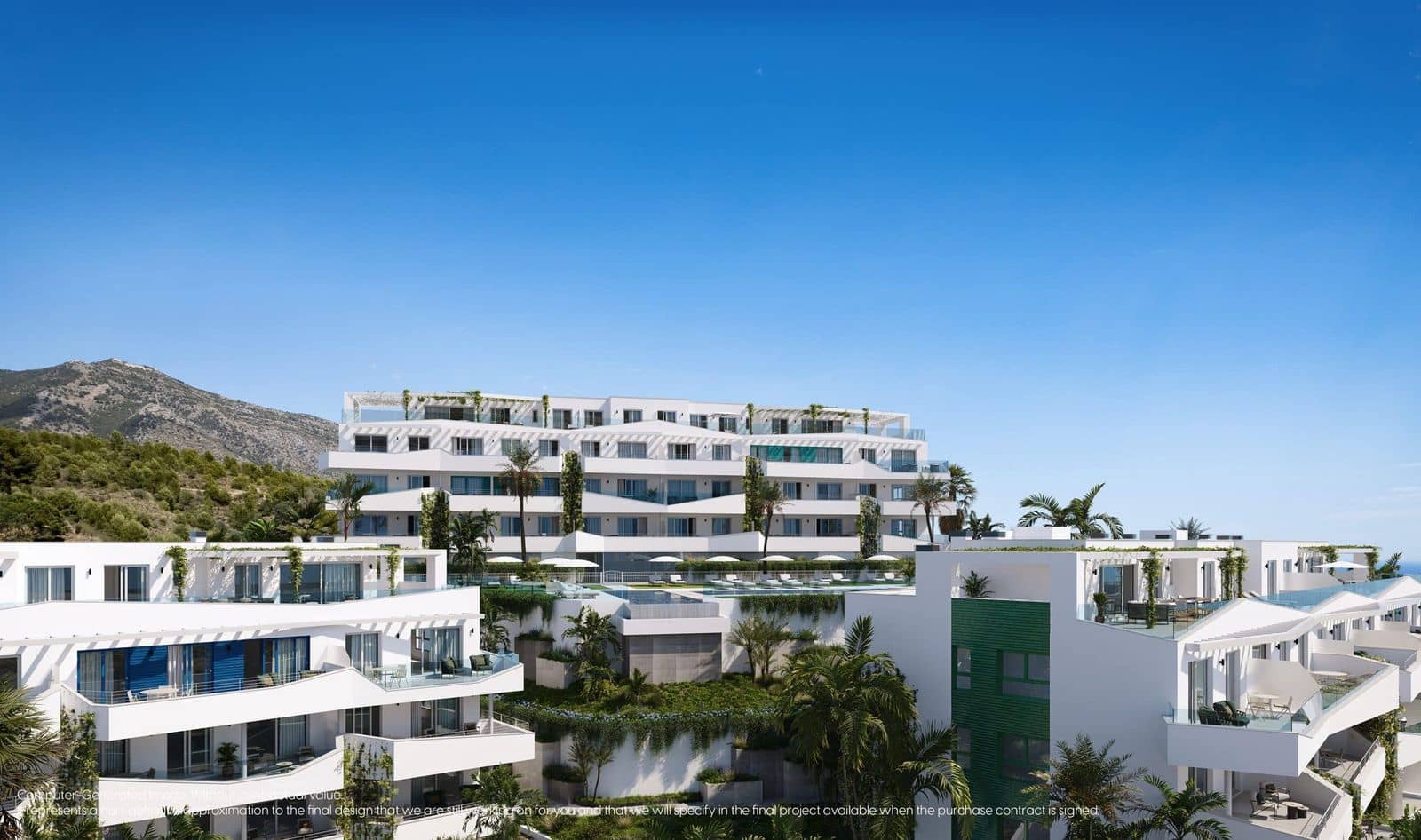 2 quarto Apartamento para venda em Campo Mijas com piscina garagem - 538 700 € (Ref: 10007401)