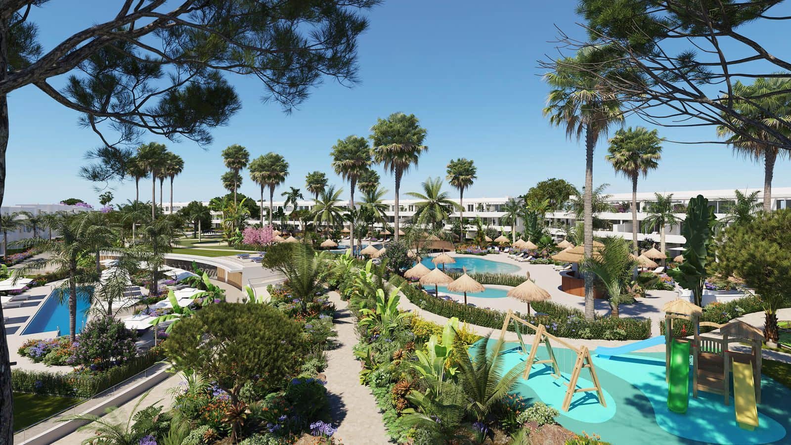 2 slaapkamer Appartement te koop in La Alcaidesa met zwembad garage - € 549.000 (Ref: 10007403)