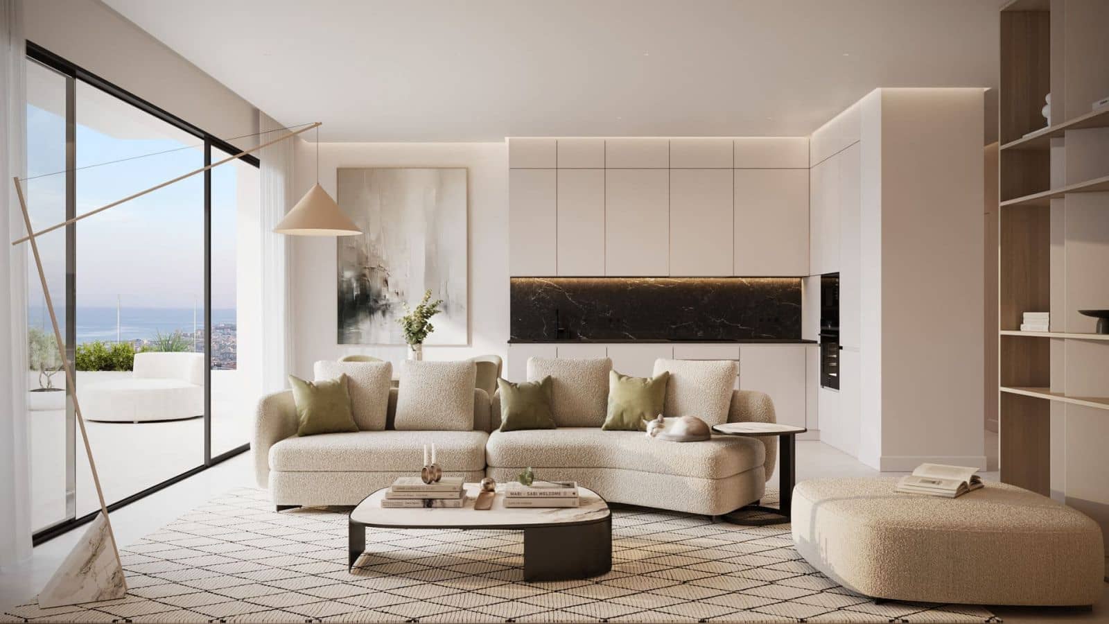 Apartamento de 2 habitaciones en Mijas en venta con piscina garaje - 590.000 € (Ref: 10007416)