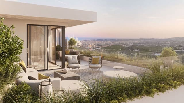 Apartamento de 2 habitaciones en Mijas pueblo, Mijas en venta con piscina garaje - 590.000 € (Ref: 10007416)