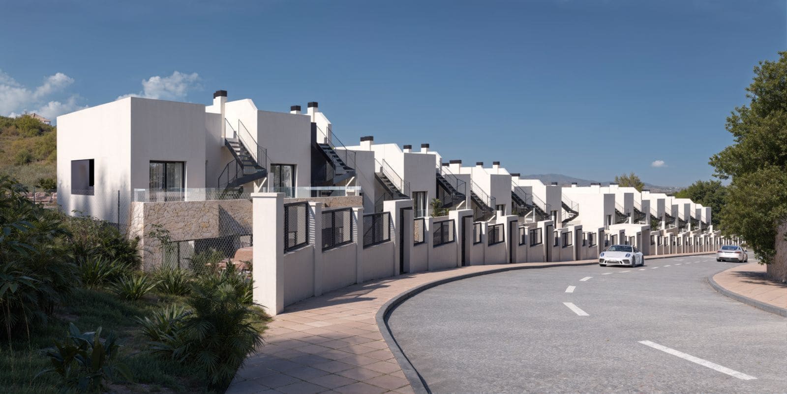 3 sypialnia Dom blizniak na sprzedaż w Mijas z basenem garażem - 612 000 € (Ref: 10007420)