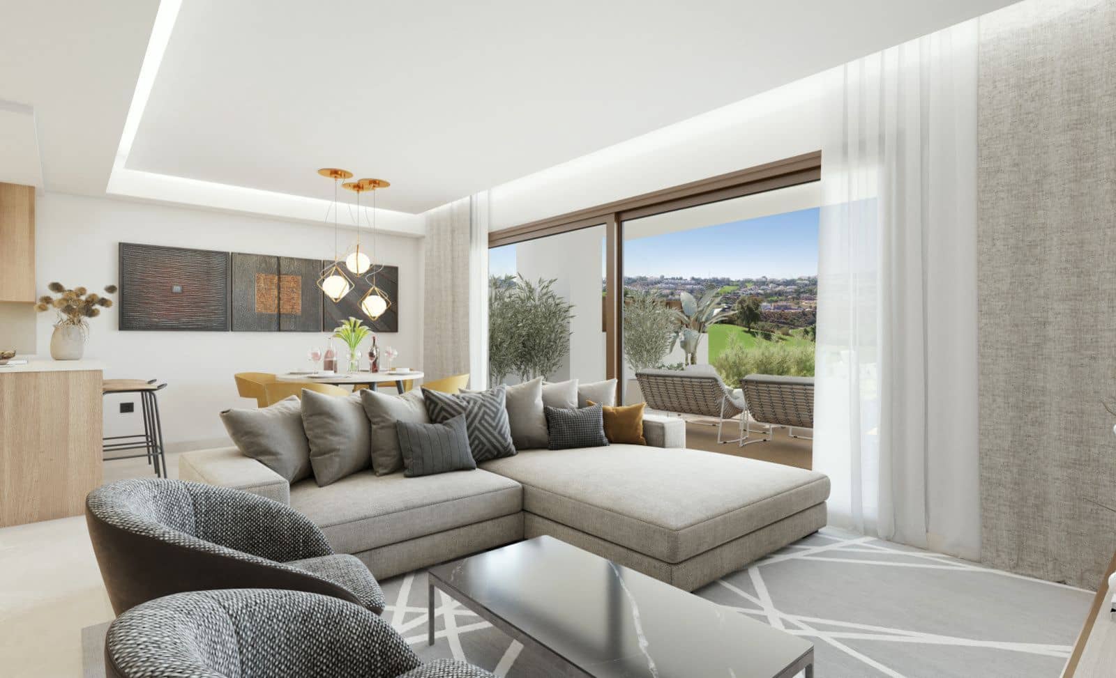3 sypialnia Dom blizniak na sprzedaż w Mijas z basenem garażem - 685 000 € (Ref: 10007430)