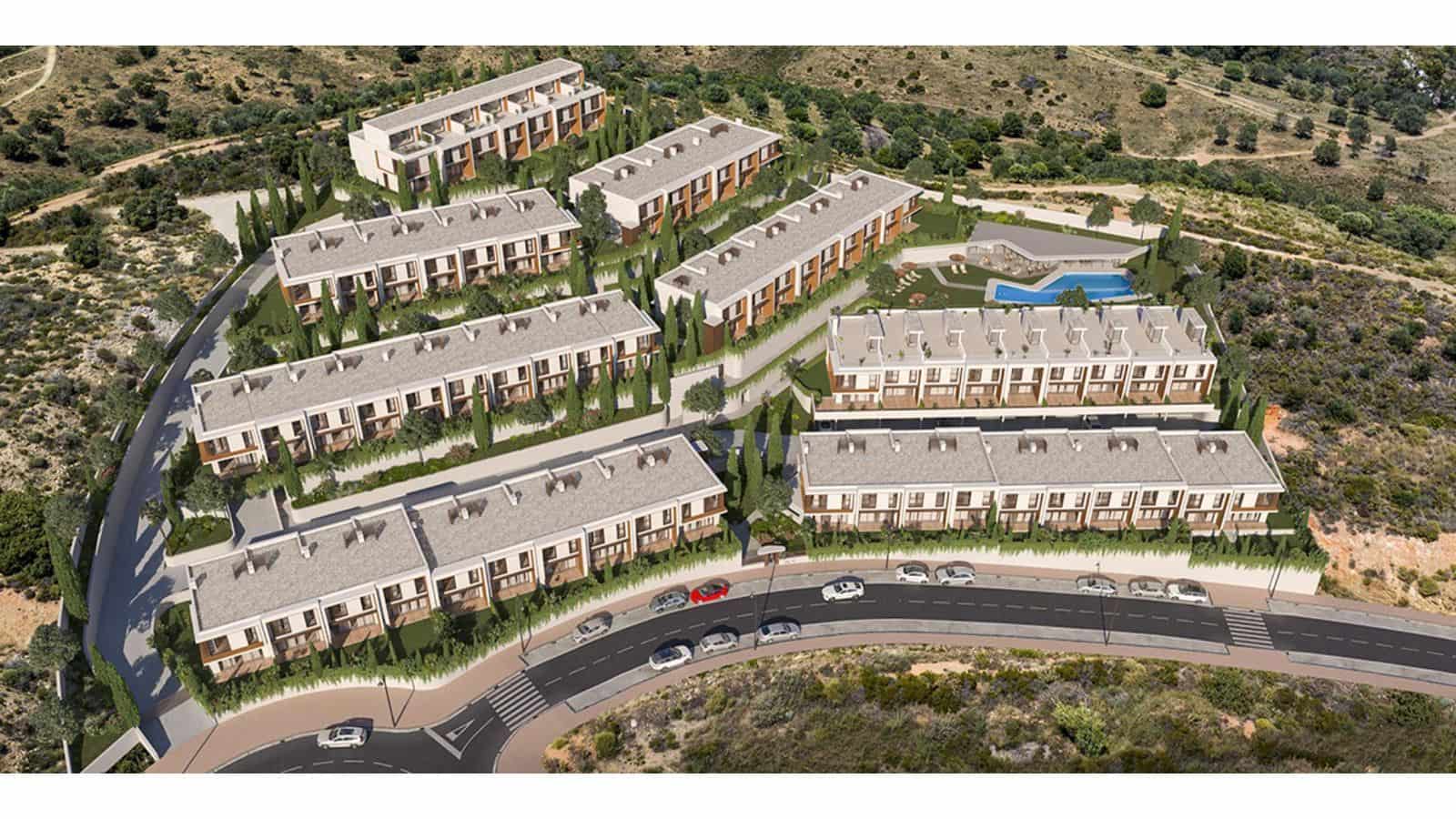 Pareado de 3 habitaciones en La Cala de Mijas en venta con piscina garaje - 676.000 € (Ref: 10007442)