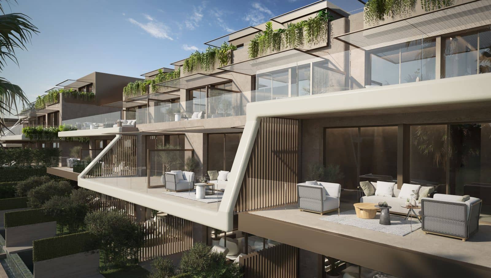 3 bedroom Semi-detached Villa for sale in Elviria with pool garage - € 1,395,275 (Ref: 10008929)